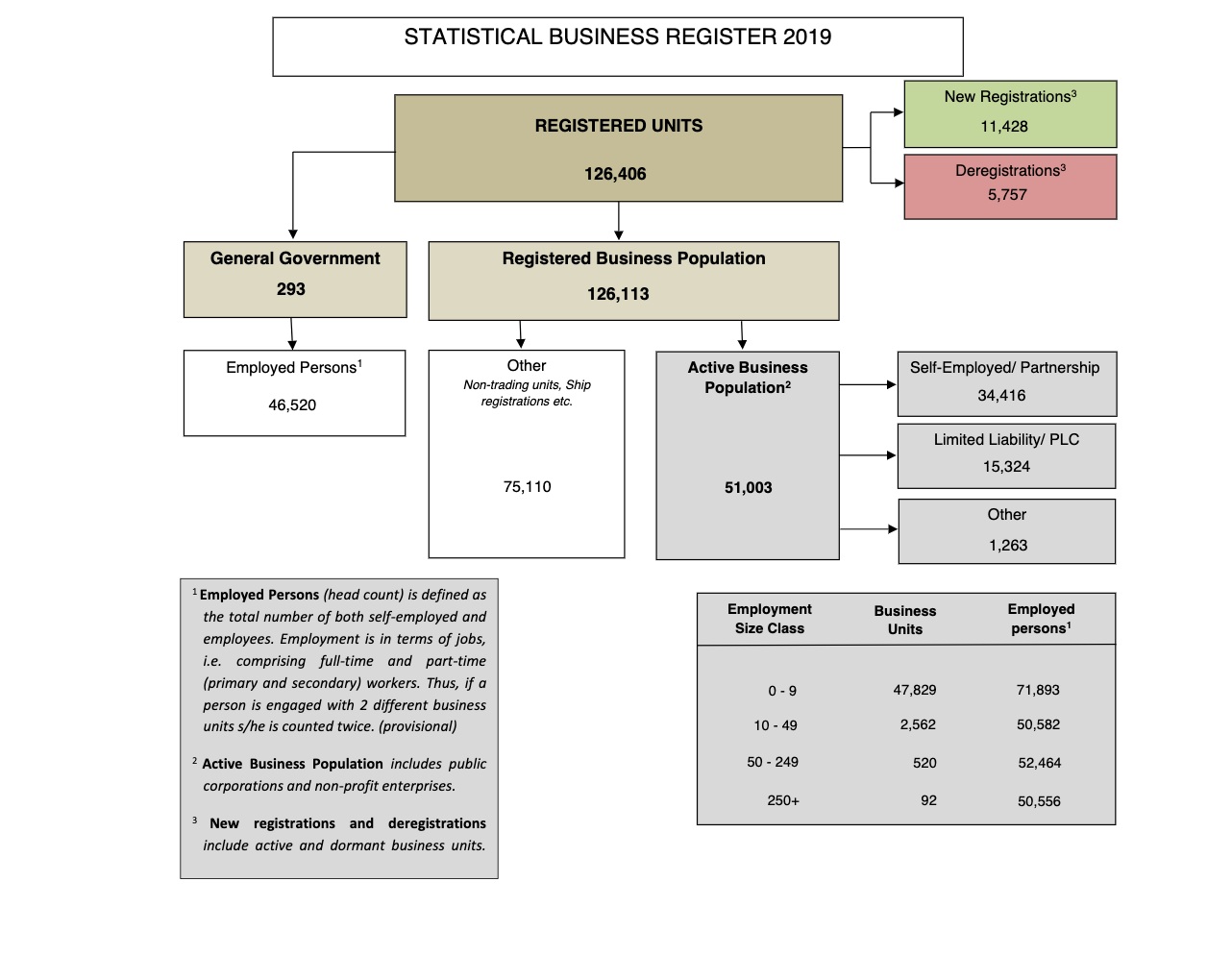 NSO business statistics 2019