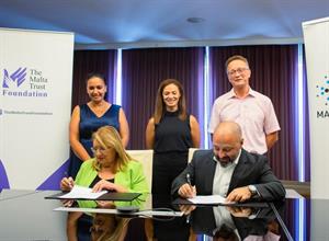 Malta Enterprise and the Malta Trust Foundation sign MoU to tackle the Digital Divide