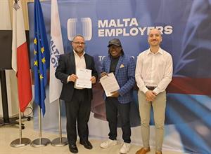 Bi-lateral Agreement between Malta Employers and CCIF Signed